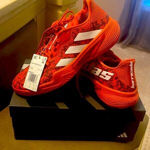 Adidas barricade clay court  men’s size 9 tennis shoes